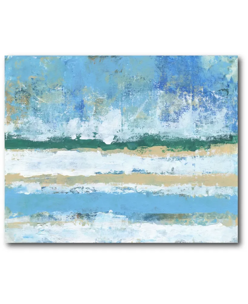 Courtside Market Beachy Coast Gallery-Wrapped Canvas Wall Art - 16" x 20"