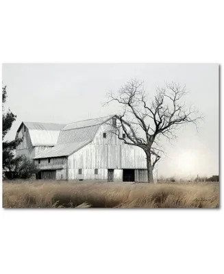 Courtside Market Country farm with Old Oak Gallery-Wrapped Canvas Wall Art - 24" x 36"