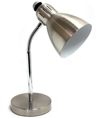 Simple Designs Semi-Flexible Desk Lamp