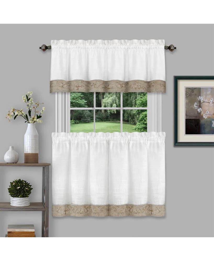 Achim Oakwood Window Valance, 58" x 14"