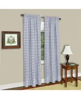 Achim Buffalo Check Window Curtain Panels