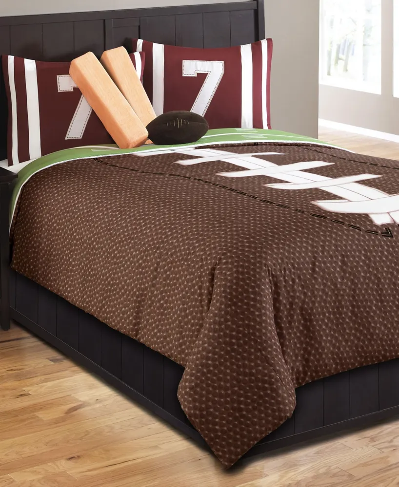 Field Goal 6 Pc Full Comforter Set