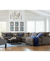 Rhyder Fabric Sectional Collection Created For Macys