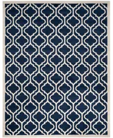 Safavieh Amherst AMT402 Navy and Beige 9' x 12' Area Rug