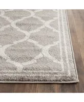 Safavieh Amherst AMT415 Light Grey and 2'3" x 9' Runner Area Rug