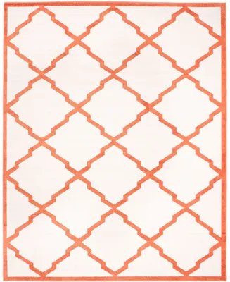 Safavieh Amherst AMT421 Beige and Orange 9' x 12' Area Rug