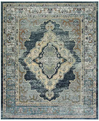 Safavieh Crystal CRS500 Blue and Yellow 9' x 12' Area Rug