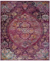 Safavieh Crystal CRS512 Fuchsia and Purple 9' x 12' Area Rug