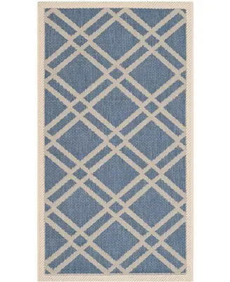 Safavieh Courtyard CY6923 and Beige 2'7" x 5' Sisal Weave Outdoor Area Rug