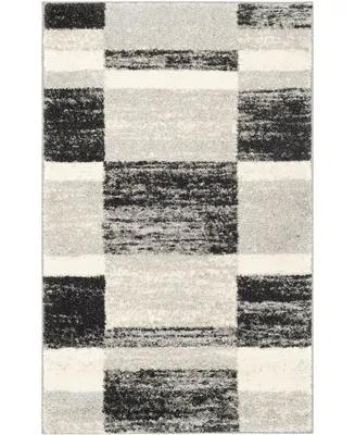 Safavieh Retro RET2692 Black and Light Gray 3' x 5' Area Rug