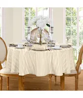 Elrene Denley Stripe 70" Round Tablecloth