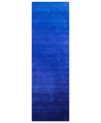 Bayside Bay-197 Cobalt 2'6" x 8' Runner Area Rug