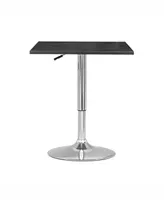 CorLiving Adjustable Height Square Bar Table