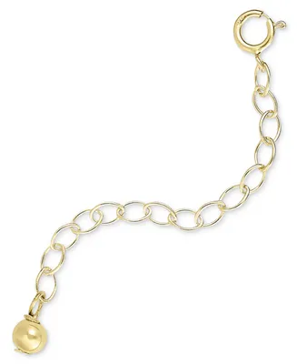 Giani Bernini 18k Gold over Sterling Silver Extension Chain Necklace, 2 Inch Extender