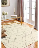 Closeout! Medley 5364 Ivory/Gray 3'6" x 5'6" Area Rug