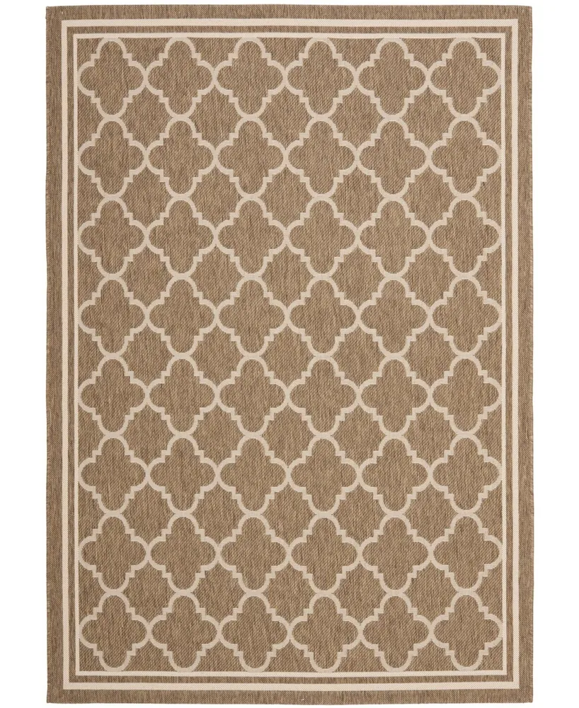 Safavieh Courtyard CY6918 and Bone 9' x 12' Outdoor Area Rug