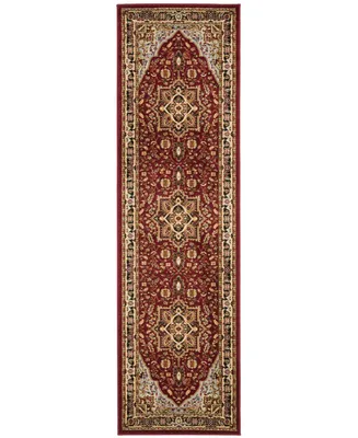 Safavieh Lyndhurst LNH330 and Red 2'3" x 22' Runner Area Rug