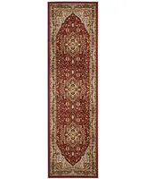 Safavieh Lyndhurst LNH330 and Red 2'3" x 22' Runner Area Rug