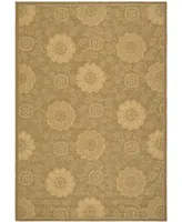 Safavieh Courtyard CY6948 Gold and Natural 2'7" x 5' Outdoor Area Rug