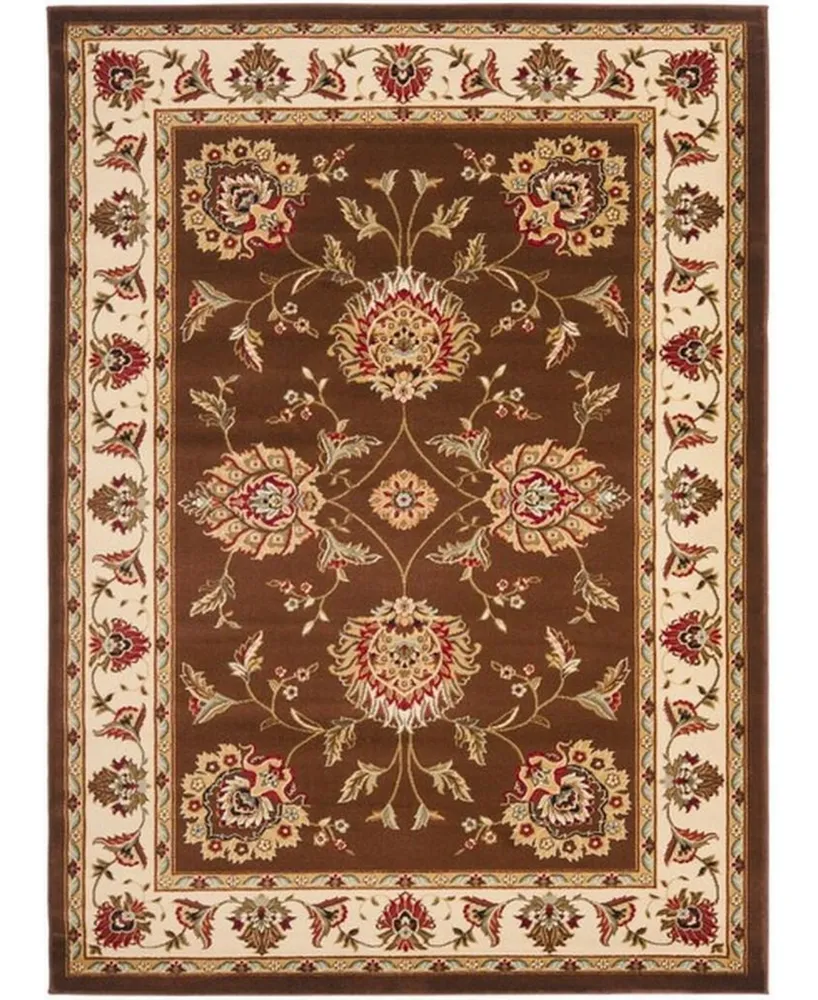 Safavieh Lyndhurst LNH555 Brown and Ivory 5'3" x 7'6" Area Rug