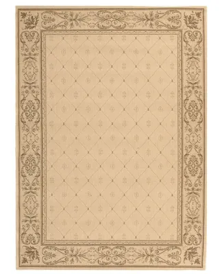 Safavieh Courtyard CY2326 Natural and Brown 8' x 11' Outdoor Area Rug