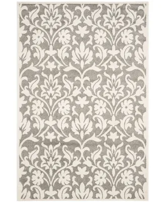 Safavieh Amherst AMT424 Dark Gray and Beige 4' x 6' Area Rug