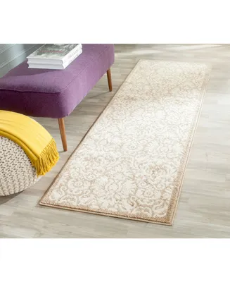 Safavieh Amherst AMT427 Wheat and Beige 2'3" x 9' Runner Area Rug