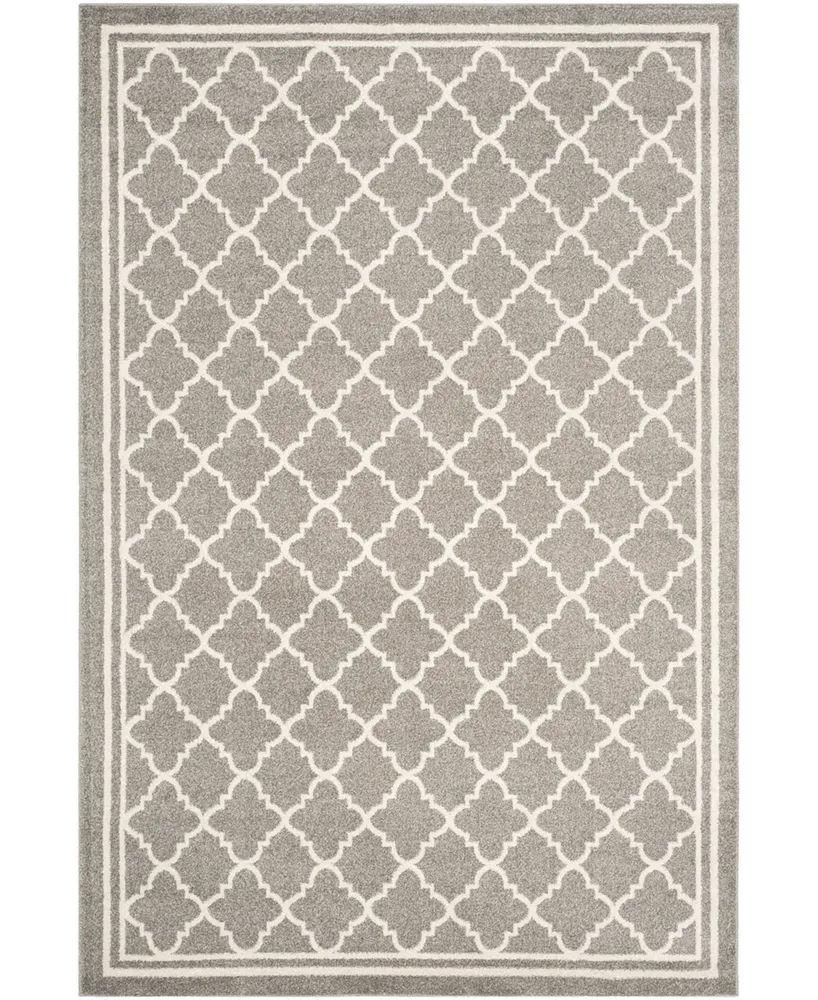 Safavieh Amherst AMT422 Dark Gray and Beige 9' x 12' Area Rug