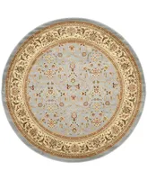 Safavieh Lyndhurst LNH312 Light Blue and Ivory 10' x 10' Round Area Rug