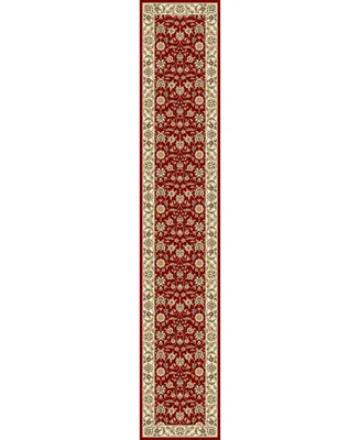 Safavieh Lyndhurst LNH312 Red and Ivory 2'3" x 14' Runner Area Rug