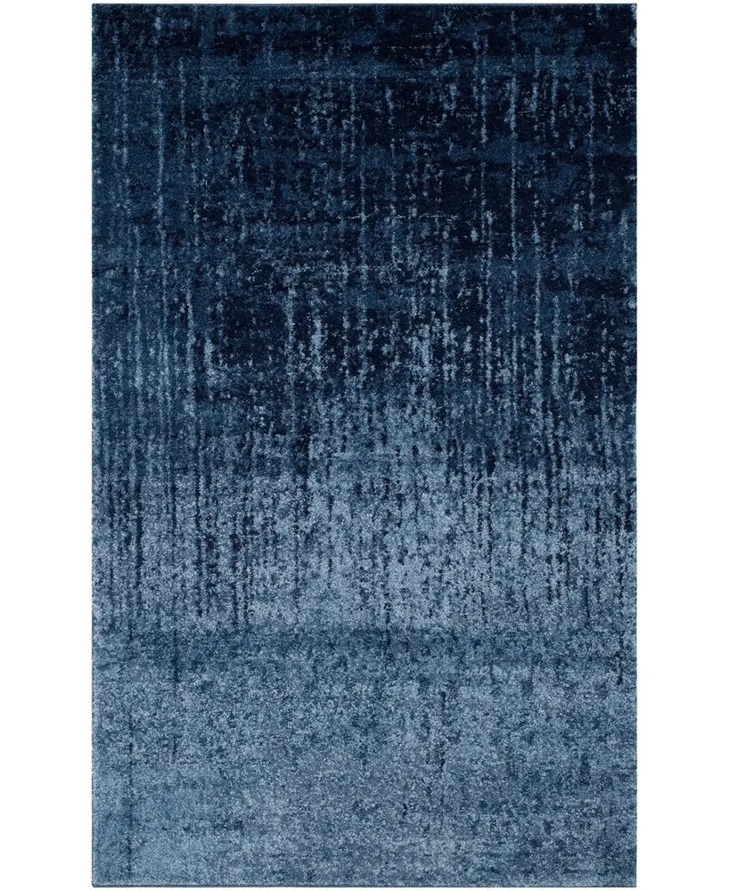 Safavieh Retro RET2770 Light Blue and Blue 4' x 6' Area Rug