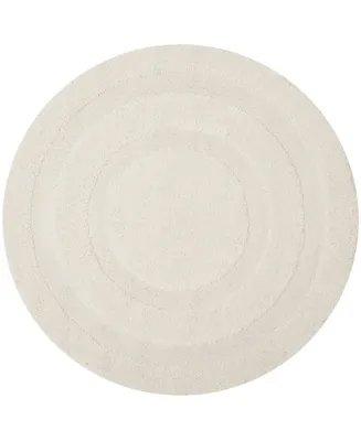 Safavieh Florida Shag SG454 5' x Round Area Rug