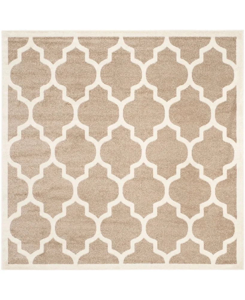 Safavieh Amherst AMT420 Wheat and Beige 9' x 9' Square Area Rug