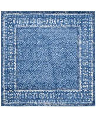 Safavieh Adirondack Light Blue and Dark Blue 8' x 8' Square Area Rug