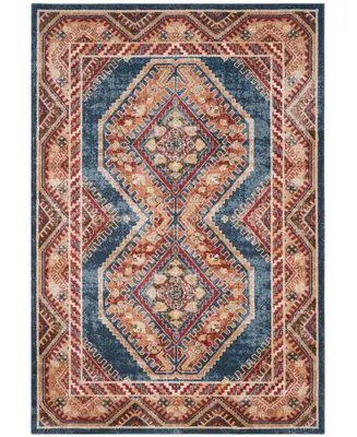 Safavieh Bijar BIJ647 Royal and Rust 4' x 6' Area Rug