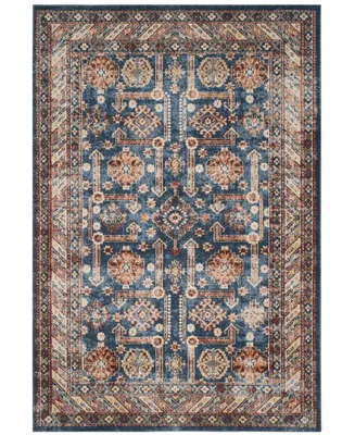 Safavieh Bijar BIJ653 Royal and Ivory 4' x 6' Area Rug