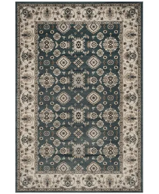 Safavieh Lyndhurst LNH332 Teal and Cream 5'3" x 7'6" Area Rug