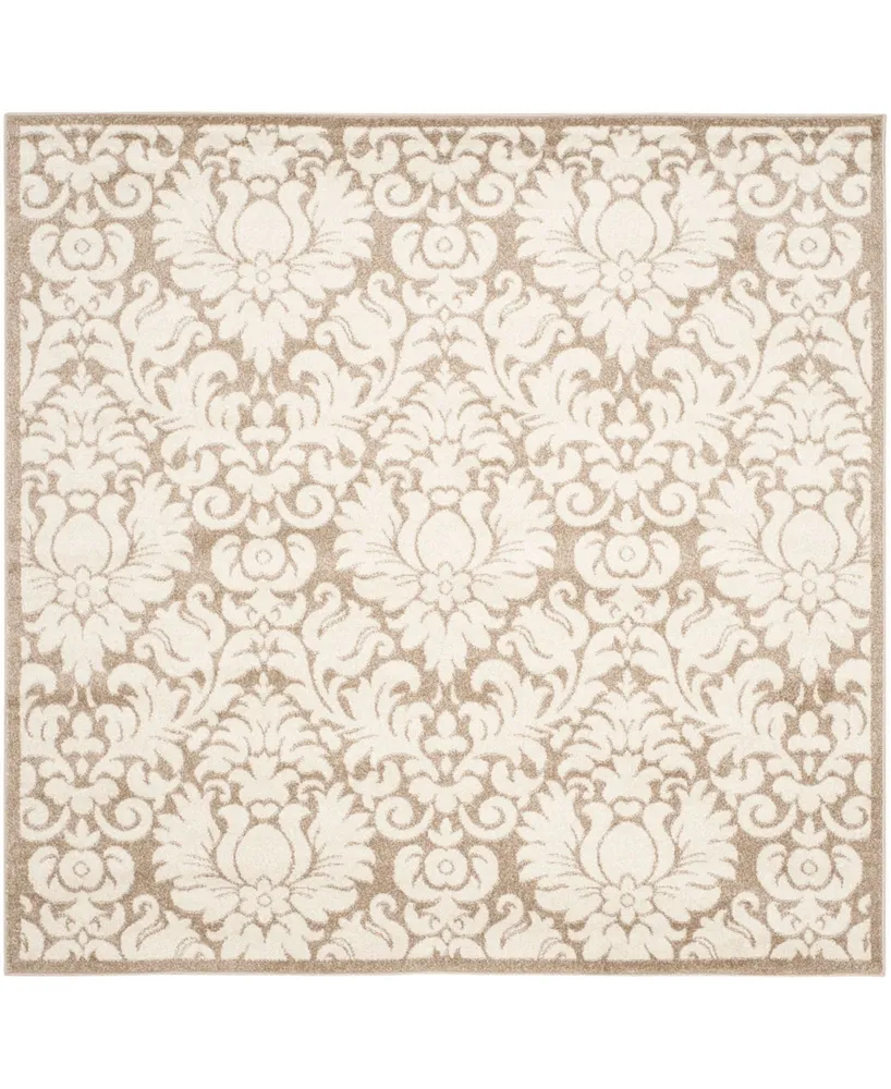 Safavieh Amherst AMT427 Wheat and Beige 9' x 9' Square Area Rug