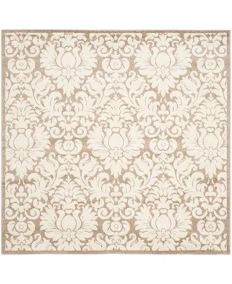 Safavieh Amherst AMT427 Wheat and Beige 9' x 9' Square Area Rug