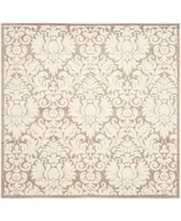 Safavieh Amherst AMT427 Wheat and Beige 9' x 9' Square Area Rug