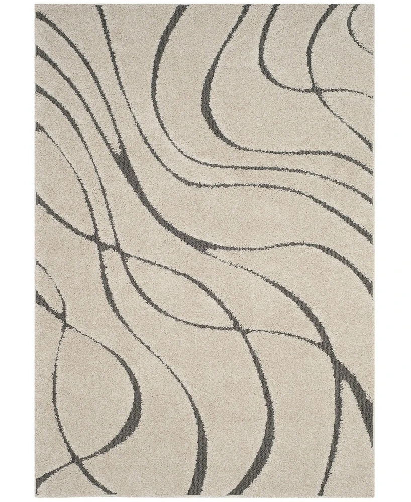 Safavieh Florida Shag SG471 5'3" x 7'6" Area Rug