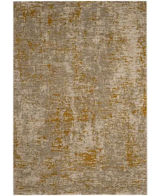 Safavieh Porcello PRL7739 Gray and Yellow 6' x 9' Area Rug