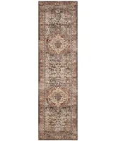 Safavieh Bijar BIJ652 Brown and Rust 2'3" x 6' Runner Rug