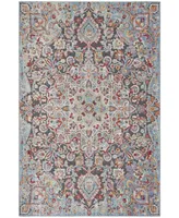 Safavieh Provance PRV182 Aqua and Black 4' x 6' Area Rug