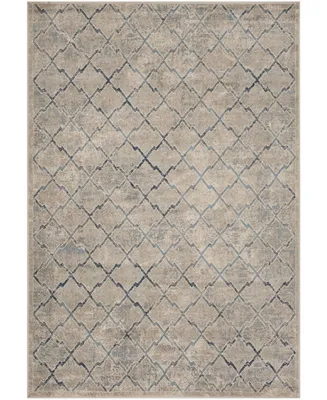 Safavieh Brentwood BNT809 Light Gray and Blue 3' x 5' Area Rug