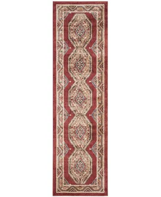 Safavieh Bijar BIJ647 Red and Rust 2'3" x 10' Sisal Weave Runner Area Rug