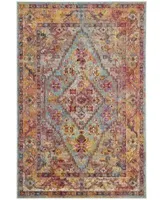 Safavieh Crystal Crs507 Light Blue Orange Area Rug Collection