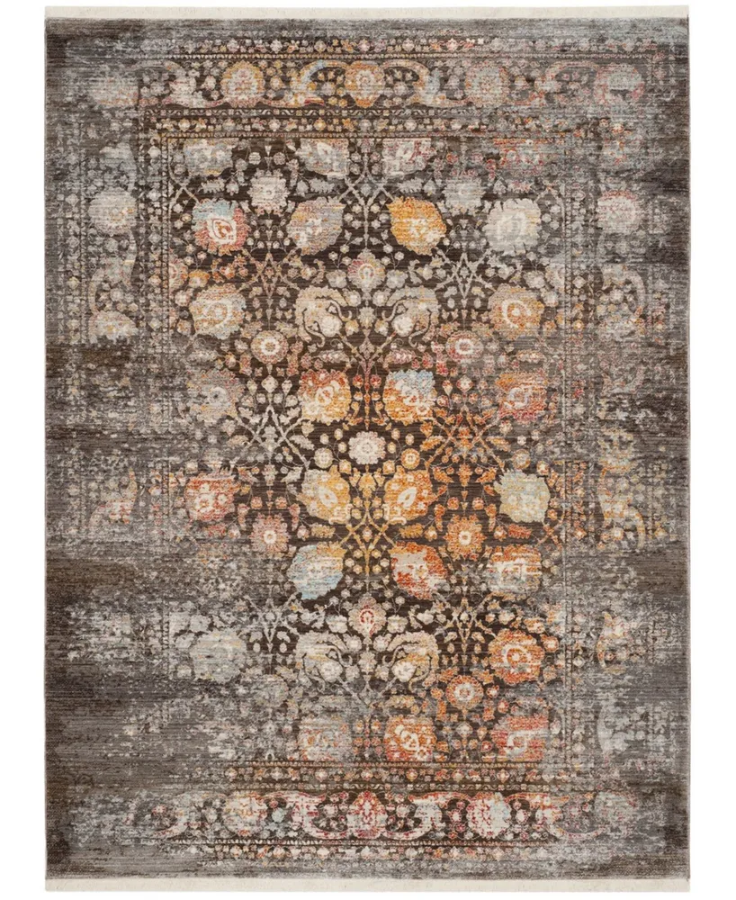 Safavieh Vintage Persian VTP410 Brown and Multi 4' x 6' Area Rug