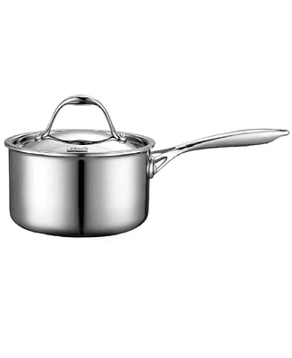 Cooks Standard 1.5 quart Multi-Ply Clad Saucepan with stainless steel lid