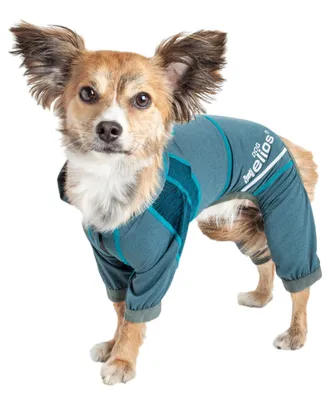 Dog Helios Namastail Breathable Full Body Performance Yoga Hoodie Tracksuit